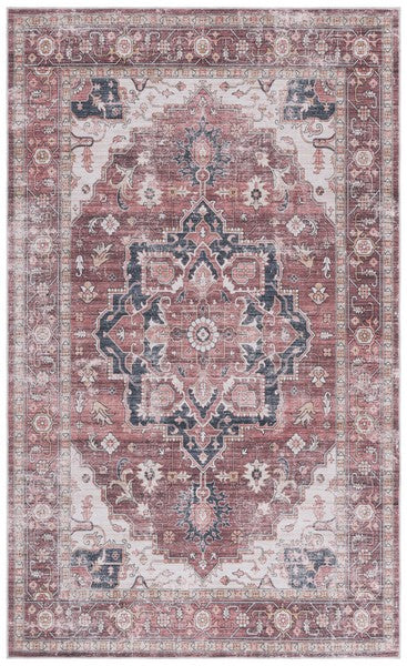 safavieh clearance arizona arz247q dark red rug