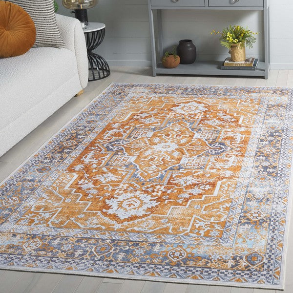 safavieh clearance arizona arz323r rust rug