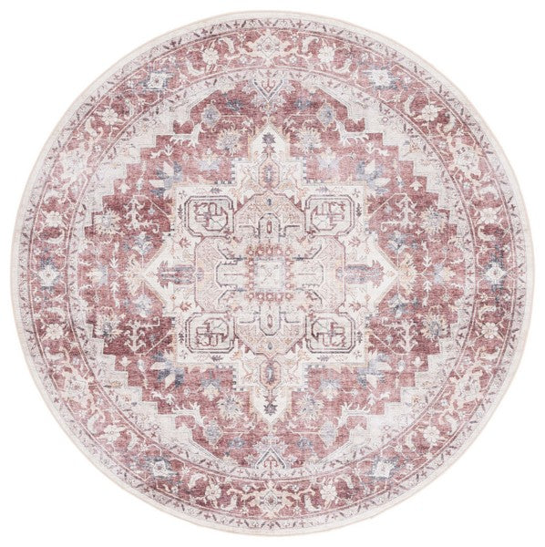 safavieh clearance arizona arz523q rust rug