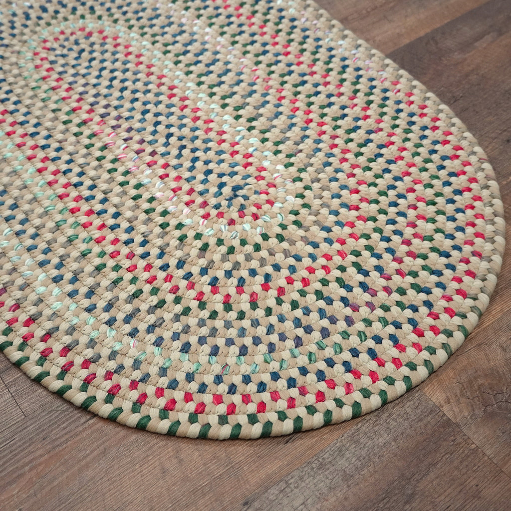 Colonial Mills Ashland Braid AS92 Natural-Multi Rug