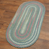 Colonial Mills Ashland Braid AS93 Celery-Sky Rug
