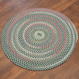 Colonial Mills Ashland Braid AS93 Celery-Sky Rug