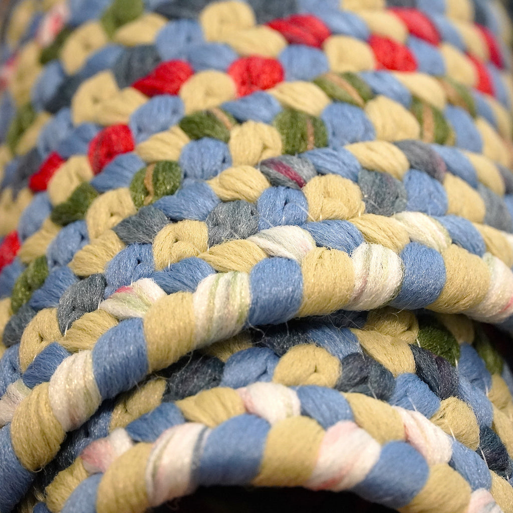 Colonial Mills Ashland Braid AS93 Celery-Sky Rug
