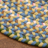 Colonial Mills Ashland Braid AS93 Celery-Sky Rug