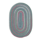 Colonial Mills Ashland Braid AS93 Celery-Sky Rug