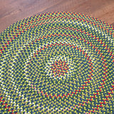 Colonial Mills Ashland Braid AS94 Neon-Blue Rug