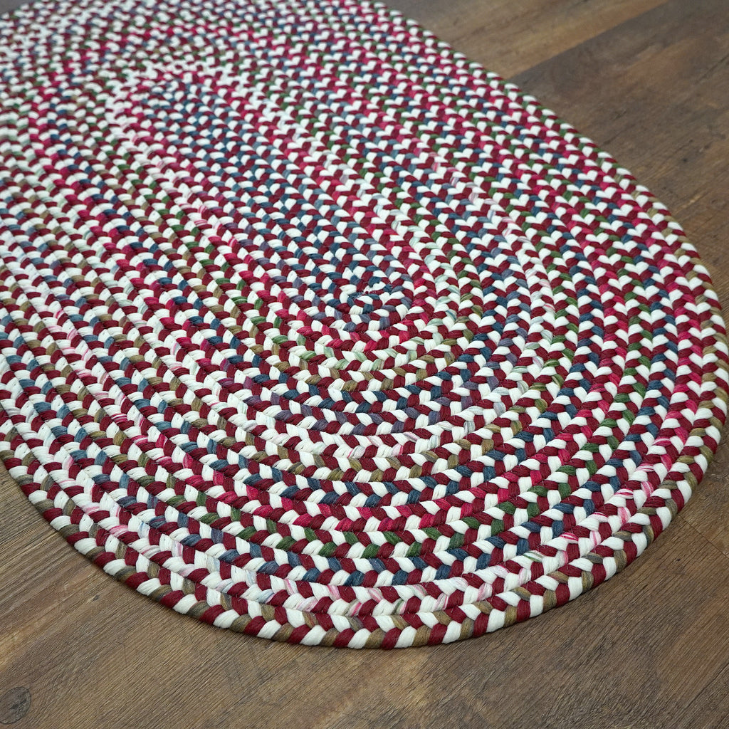 Colonial Mills Ashland Braid AS95 Red-Lite Rug
