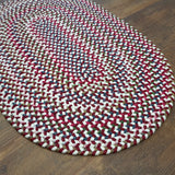 Colonial Mills Ashland Braid AS95 Red-Lite Rug