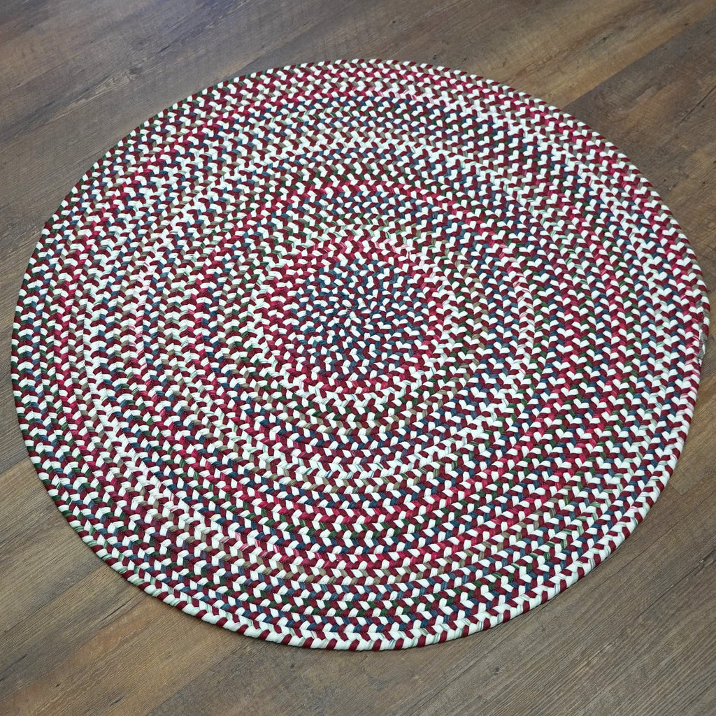Colonial Mills Ashland Braid AS95 Red-Lite Rug