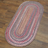 Colonial Mills Ashland Braid AS95 Red-Lite Rug