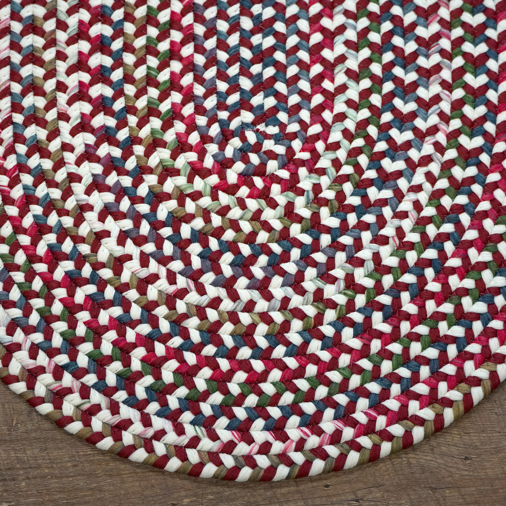 Colonial Mills Ashland Braid AS95 Red-Lite Rug