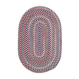 Colonial Mills Ashland Braid AS95 Red-Lite Rug