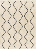 Hauteloom Assiniboia ASSI Black Machine Made Polypropylene Rug