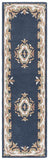 safavieh clearance aubusson aub301l dark blue rug