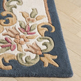 safavieh clearance aubusson aub301l dark blue rug