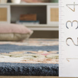 safavieh clearance aubusson aub301l dark blue rug