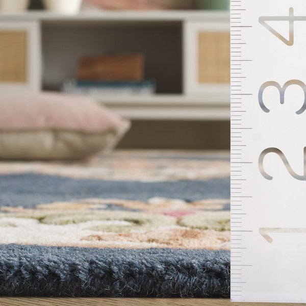 safavieh clearance aubusson aub301l dark blue rug