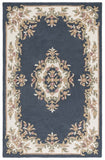 safavieh clearance aubusson aub301l dark blue rug