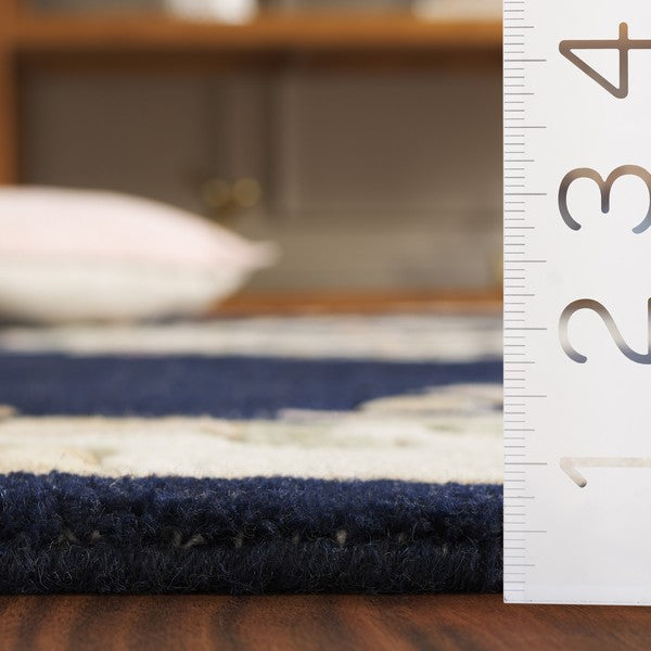 safavieh clearance aubusson aub301n navy rug