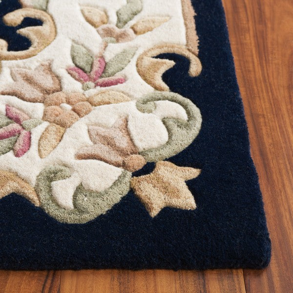 safavieh clearance aubusson aub301n navy rug