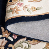 safavieh clearance aubusson aub301n navy rug