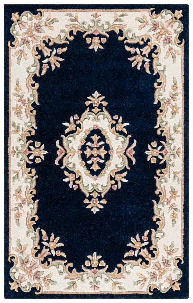 safavieh clearance aubusson aub301n navy rug