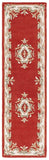 safavieh clearance aubusson aub301p rust rug