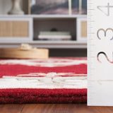 safavieh clearance aubusson aub301q red rug