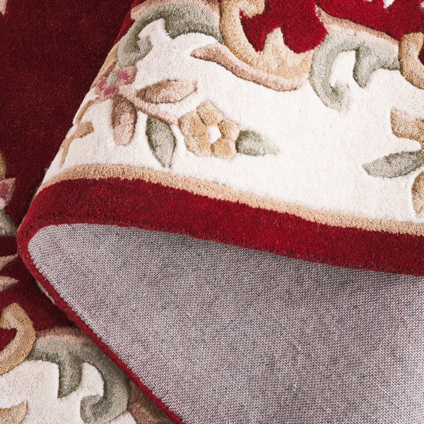 safavieh clearance aubusson aub301q red rug
