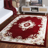 safavieh clearance aubusson aub301q red rug