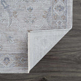 Hauteloom Albuquerque ALBUQ Light Gray Machine Made Polyester Rug