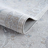 Hauteloom Albuquerque ALBUQ Light Gray Machine Made Polyester Rug