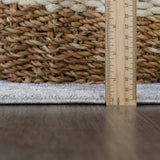 Hauteloom Albuquerque ALBUQ Light Gray Machine Made Polyester Rug