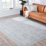 Hauteloom Albuquerque ALBUQ Light Gray Machine Made Polyester Rug