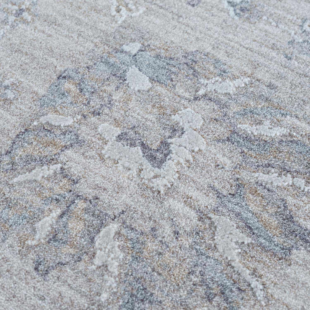Hauteloom Albuquerque ALBUQ Light Gray Machine Made Polyester Rug