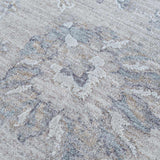 Hauteloom Albuquerque ALBUQ Light Gray Machine Made Polyester Rug