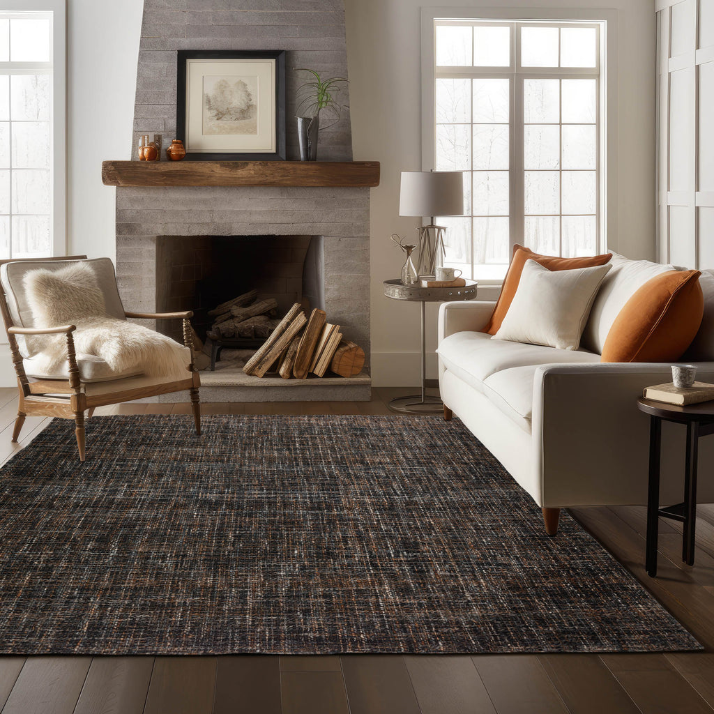 dalyn abruzzo az1 black rug
