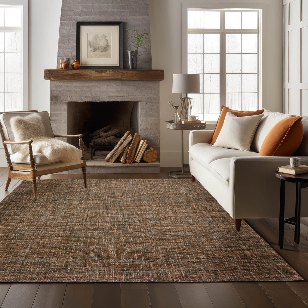 dalyn abruzzo az1 chocolate rug