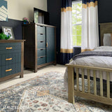 Hauteloom Afya SLLIAFYA890 Navy Machine Made Polyester Rug
