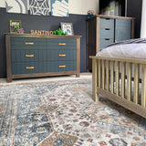 Hauteloom Afya SLLIAFYA890 Navy Machine Made Polyester Rug