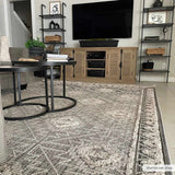 Hauteloom Agoo AGOO Charcoal Machine Made Polyester Rug