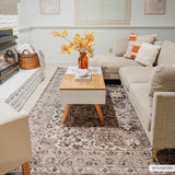 Hauteloom Albie HPTKALBIEA1 Beige Machine Made Polypropylene Rug