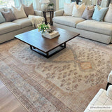 Hauteloom Analu HCAHANALUA1 Tan Machine Made Polyester Rug