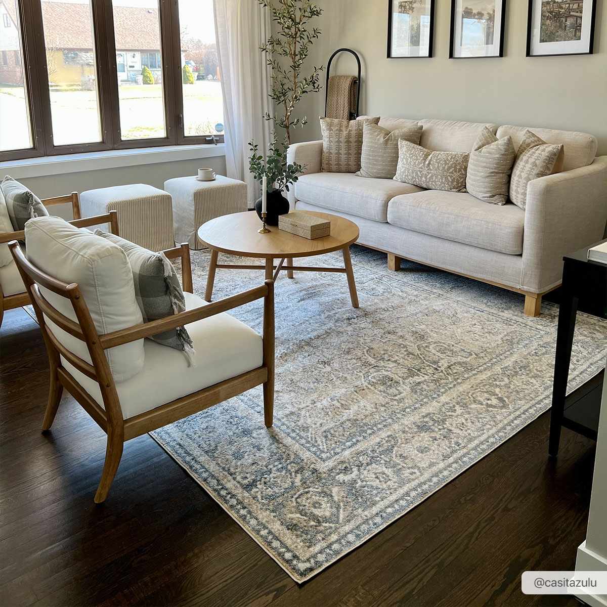 Hauteloom Arias SLLIARIASA1 Beige Machine Made Polyester Rug