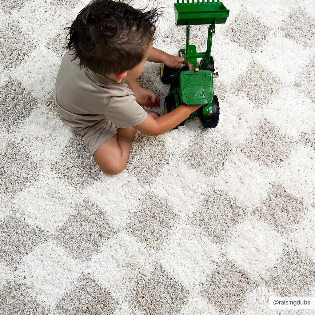 Hauteloom Atira SUSGATIRBA5 Cream Machine Made Polypropylene Rug