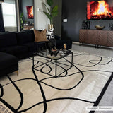 Hauteloom Azana HDEUAZANAA1 Beige Machine Made Polypropylene Rug