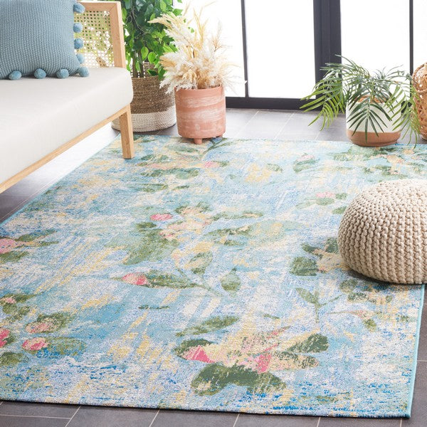 safavieh clearance barbados bar522m light blue rug