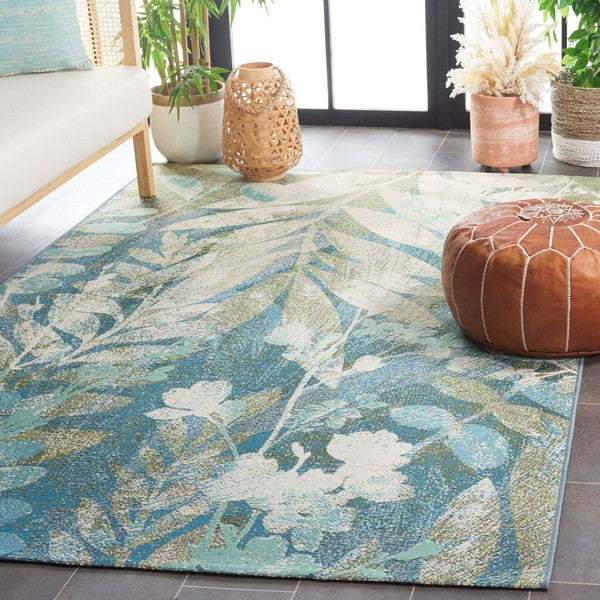 safavieh clearance barbados bar541k blue green rug