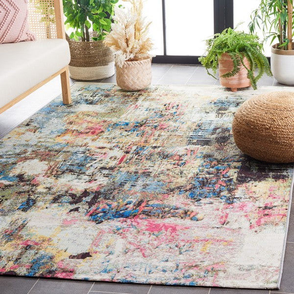 safavieh clearance barbados bar544y green ivory rug