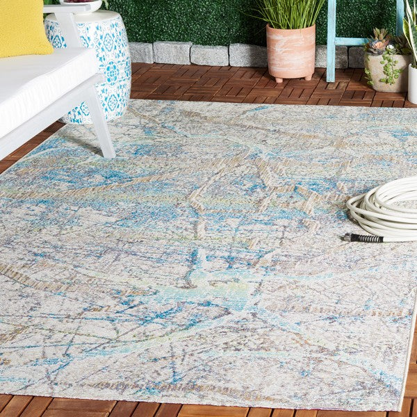 safavieh clearance barbados bar548a ivory blue rug